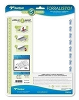 Forro Para Libros Ajustable Forralisto PP Transperente 29x52 cm 5 Forros - Sadipal