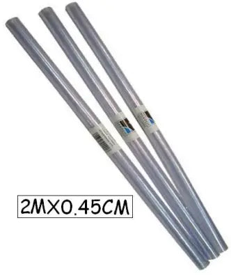 Forro Para Libros Cristal PP Transperente 0,45x2 Metros - Renolit