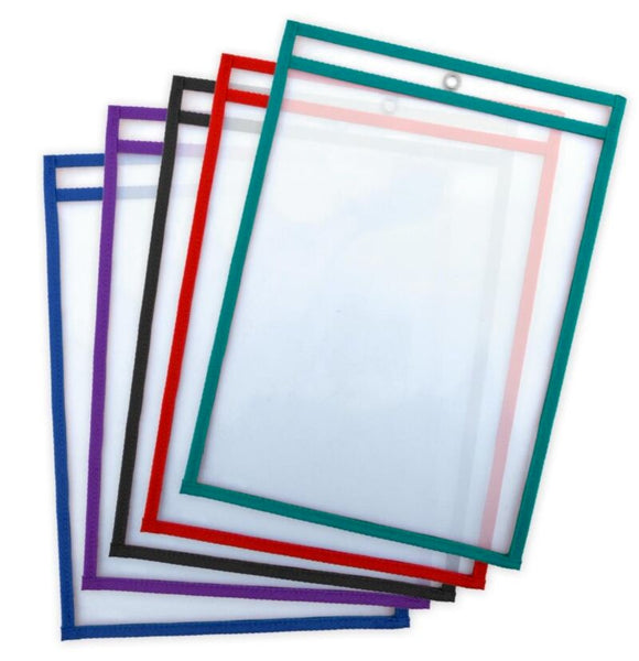 Fundas de Borrado en Seco Escribe y Borra A4 Colores Variados - Office Box