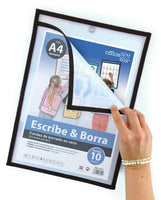Fundas de Borrado en Seco Escribe y Borra A4 Colores Variados - Office Box