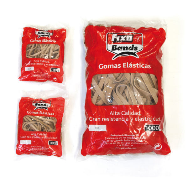 Gomas Elásticas -  Gomillas Elásticas - Bolsa De Gomas Elásticas Varios Tamaños - Fixo