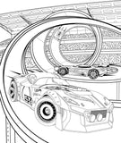 Hot Wheels Pintar Sin Parar - Mattel