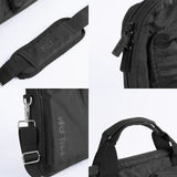 Maletin Para Portatil de Hasta 17" Acolchado Con Bolsillos Exteriores Maletín Bandolera Milan Shadow Color Negro - Milan