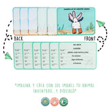 Juego Magnético Animales Raros - Pepita Viajera