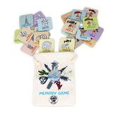 Juego de Memoria Saludos Del Mundo Memory Game - Pepita Viajera