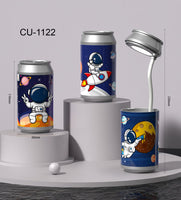 Lámpara De Escritorio y Cubilete Astronautas Lámpara Recargable Usb - Alex Bog