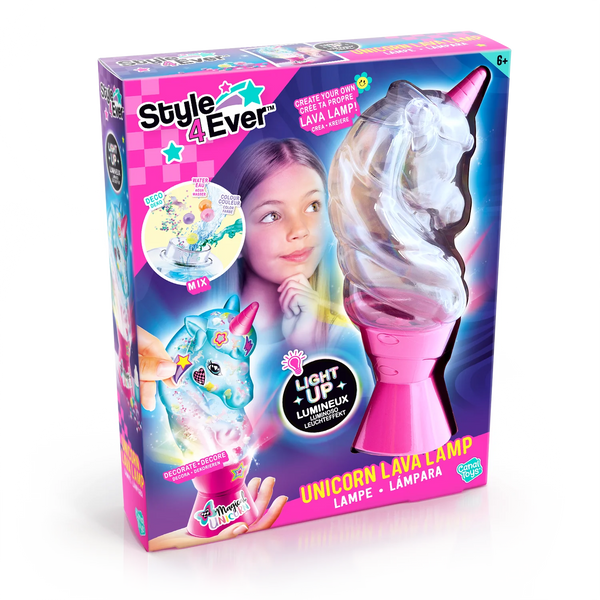 Crea tu Lámpara De Lava Unicornio Style 4 Ever - Canal Toys