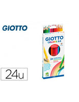 Giotto Lápices De Colores 24 Unidades - Giotto Colors 3.0 - Giotto