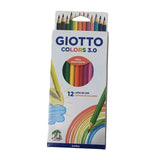 Giotto Lápices De Colores 12 Unidades - Giotto Colors 3.0 - Giotto
