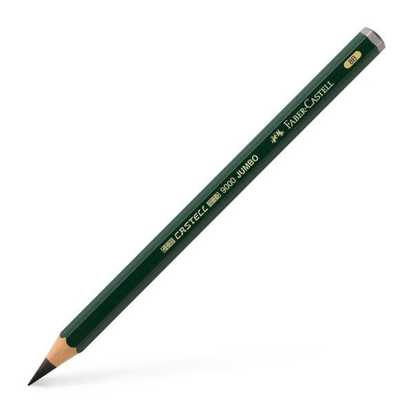 Lápiz de Grafito Faber Castell Jumbo 9000 8B - Faber-Castell