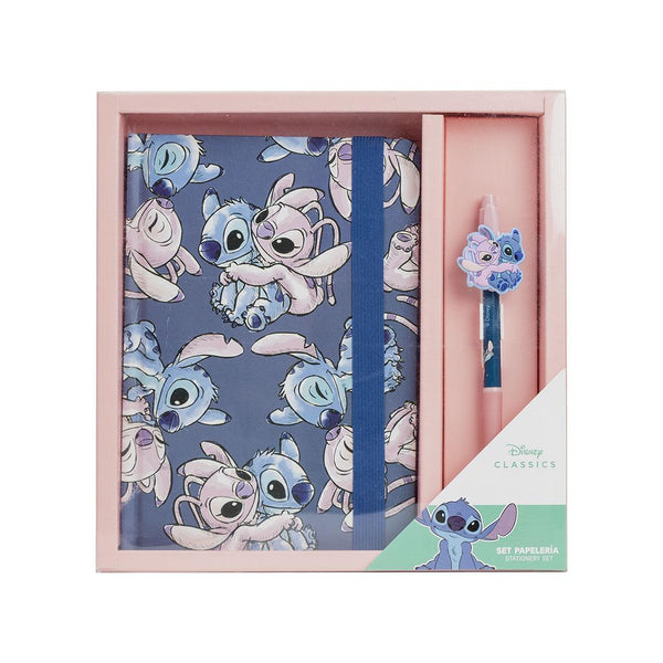Set De Papelería Libreta + Bolígrafo Stitch - Cerdá