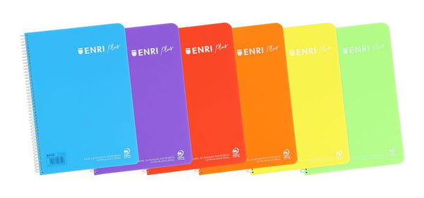 Cuaderno Enri A5 liso 80 hojas 90g en papeleria Badajoz disponible en Be To Be Menacho y Valdepasillas