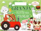 Libro para colorear la granja con pegatinas Todolibro disponible en papeleria Badajoz Be To Be Menacho y Valdepasillas