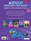 Libro Oficial de Actividades K-Pop Demon Hunters Huntrix - Montena