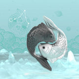 Llavero de Acero Premium Horóscopo Piscis Zodiaco - Meta[l]morphose ®