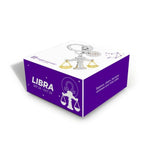 Llavero de Acero Premium Horóscopo Libra Zodiaco - Meta[l]morphose ®