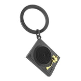 Llavero de Acero Record Player Tocadiscos - Meta[l]morphose ®