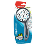 lupa ergonomica maped ergologic 75 mm aumentos x1 x3 papeleria badajoz