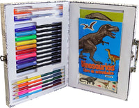 Set Artístico Maletín De Colores Dinosaurios - Susaeta