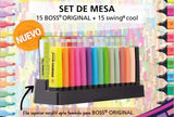 Set Pack De Marcadores 15 Stabilo Swing Cool + 15 Stabilo Boss Original - Stabilo