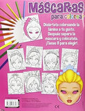 Máscaras Para Colorear Láminas Para Colorear Y Recortar Princesas - Susaeta
