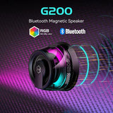 Mini altavoz inalambrico crown g200 5w bluetooth con luces led en Badajoz