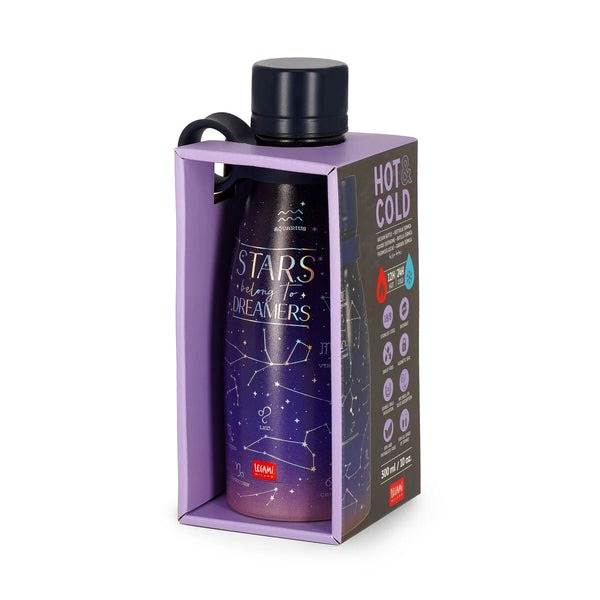 Botella termica Legami estrellas y constelaciones 300 ml en papeleria Badajoz disponible en Be To Be Menacho y Valdepasillas