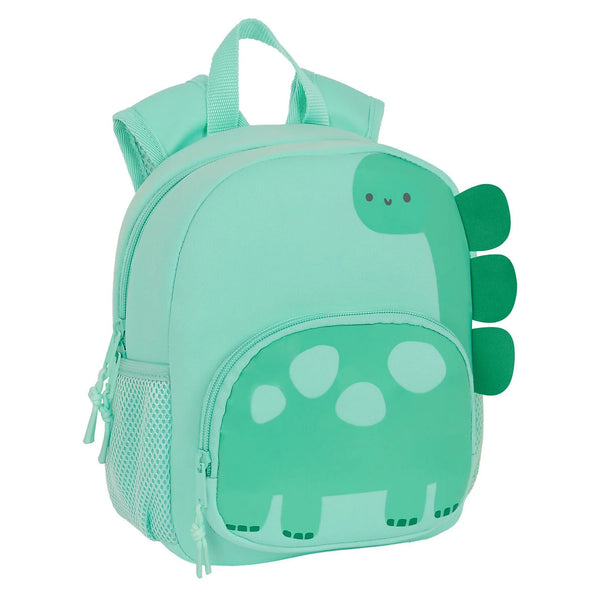 Mini Mochila Infantil De Neopreno Dinosaurio - Safta
