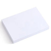 Fichas Lisas 215x160 mm 100 Fichas Blancas Sin Rallar - MiquelRius
