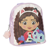 Mini Mochila Infantil Preescolar La Casa De Muñeca De Gabby Glitter - Cerdá