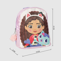 Mini Mochila Infantil Preescolar La Casa De Muñeca De Gabby Glitter - Cerdá