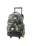 Mochila Escolar Grande Con Ruedas Totto Desmontable Dragones - Tiza - Carro Desmontable - Totto