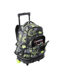 Mochila Escolar Grande Con Ruedas Totto Desmontable Dragones - Tiza - Carro Desmontable - Totto