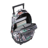Mochila Escolar Mediana Con Ruedas Resma Manga Talla M - Totto