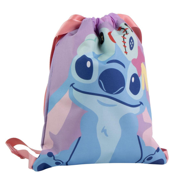 Mochila De Cuerdas Saco De Cuerdas Saquito Plano Stitch - Cerdá