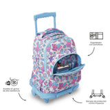 Mochila Escolar Grande Con Ruedas Gommis Bomper Talla L - Totto