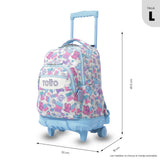 Mochila Escolar Grande Con Ruedas Gommis Bomper Talla L - Totto