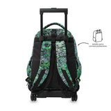 Mochila Escolar Grande Con Ruedas Desmontable Tiza Crew Talla L - Totto