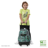 Mochila Escolar Grande Con Ruedas Desmontable Tiza Crew Talla L - Totto