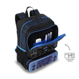 Mochila Escolar Mediana Game Zone Vortex Talla M - Totto