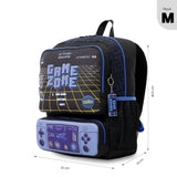 Mochila Escolar Mediana Game Zone Vortex Talla M - Totto