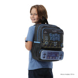 Mochila Escolar Mediana Game Zone Vortex Talla M - Totto
