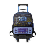 Mochila escolar mediana con ruedas Rue Bomper Game Zone Vortex Totto en Badajoz
