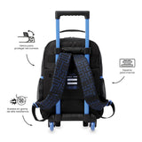 Mochila Escolar Mediana Con Ruedas Rue Bomper Game Zone Vortex Talla M - Totto