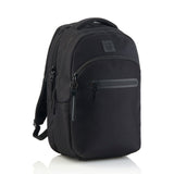 Mochila escolar negra Oslo reciclada 25L Miquel Rius disponible en papelería Badajoz Be To Be
