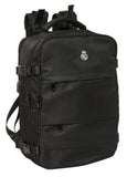 Mochila escolar Real Madrid cabina portatil 15.6 negra Safta en papeleria Badajoz
