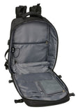 Mochila Escolar Grande Real Madrid de Viaje Cabina Portatil 15, 6'' Real Madrid Negra - Safta
