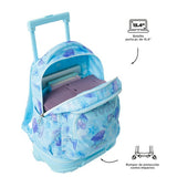 Mochila Escolar Grande Con Ruedas Totto Desmontable Polar Gamer Azul Mandos - Modelo Tiza - Carro Desmontable Talla L - Totto