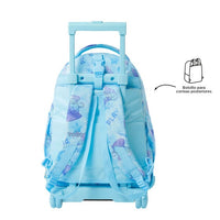 Mochila Escolar Grande Con Ruedas Totto Desmontable Polar Gamer Azul Mandos - Modelo Tiza - Carro Desmontable Talla L - Totto