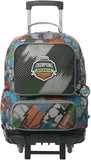 Mochila Escolar Grande Con Ruedas Multisport As Del Deporte Rue Bomper Renglones Talla L - Totto